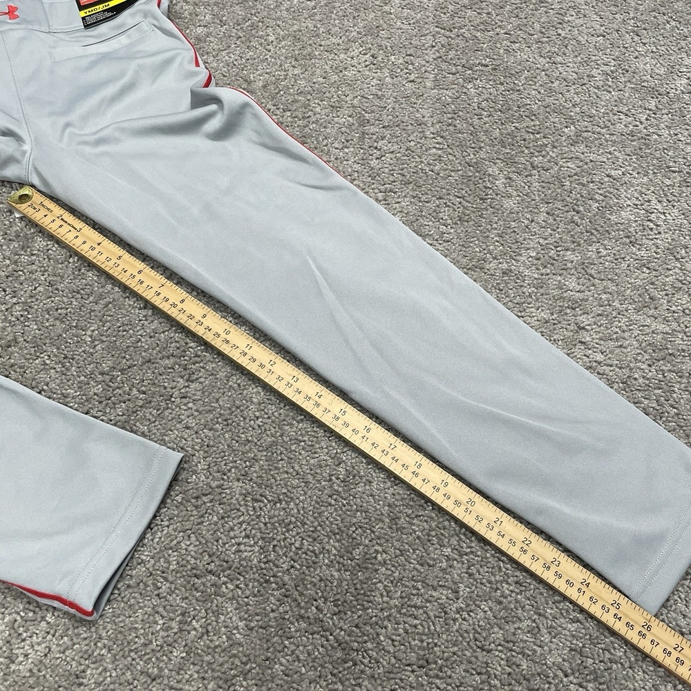 Under Armour Clean Up Youth Med Piped Baseball Pants Open Bottom Pants 1294739 - Picture 8 of 8